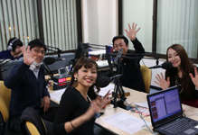 FM791ラジオ「ロアッソ魂」アシスタント出演